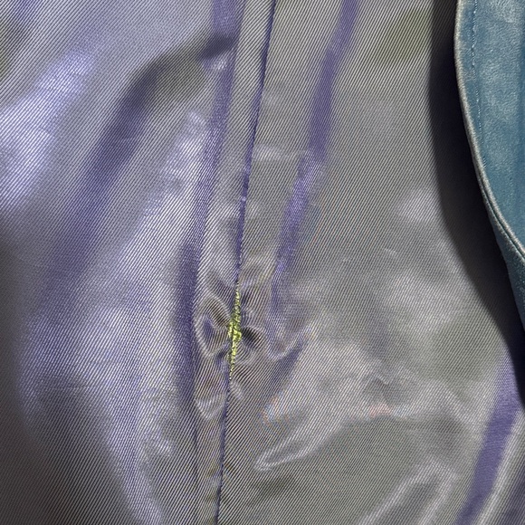 BCBG Max Azria Blue Rustic Jacket - Picture 2 of 2